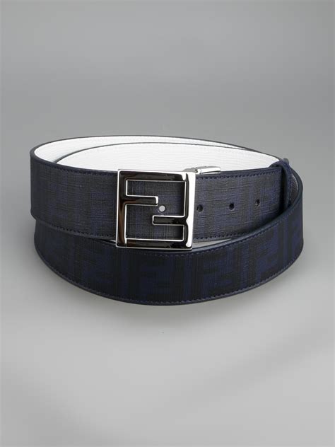 fendi blue hair|blue Fendi belt.